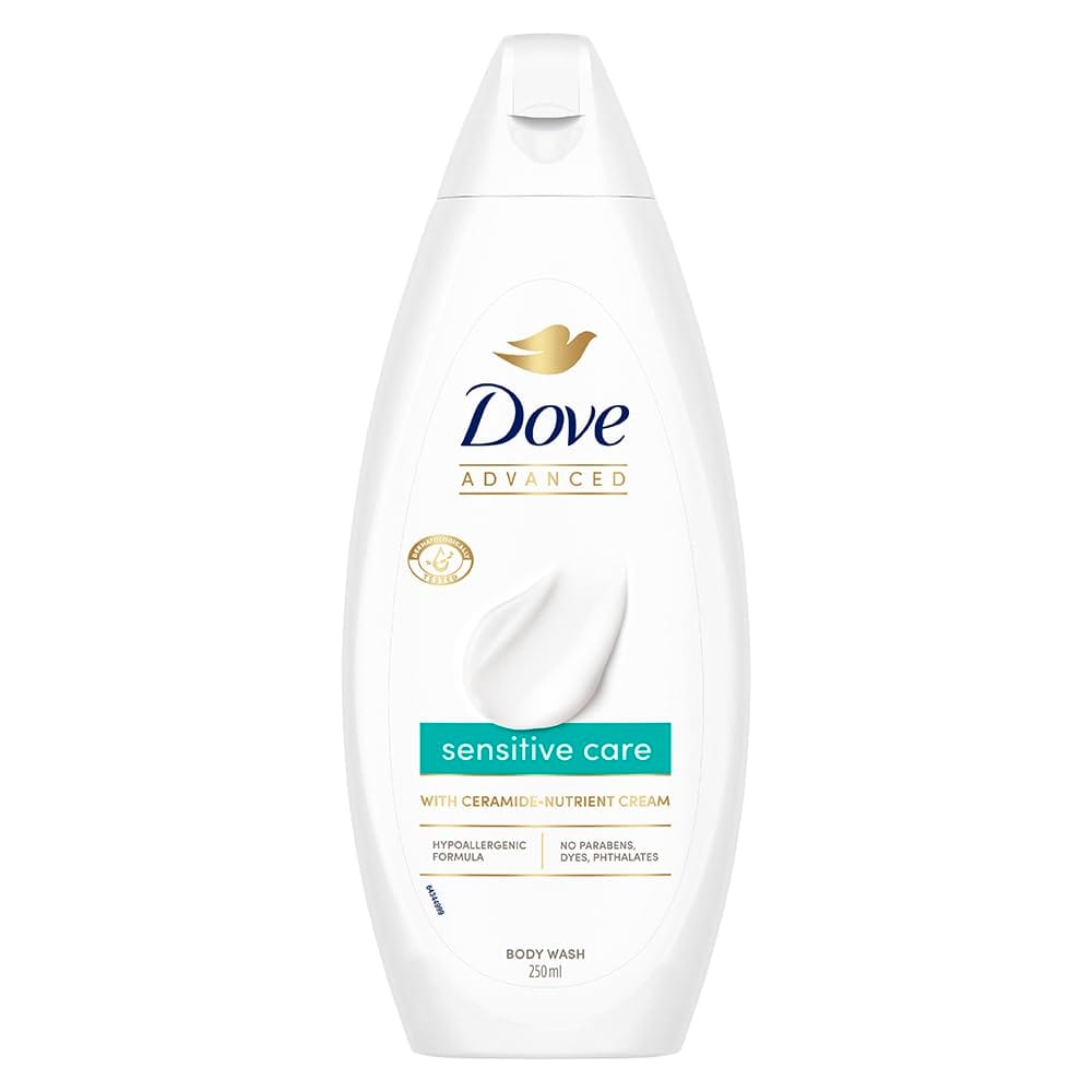 Dove Sensitive Care Bodywash with Triple Hydration Serum, 300ml Dove Sensitive Care Bodywash with Triple Hydration Serum, 300ml - NA / 250 ml (Pack of 1)