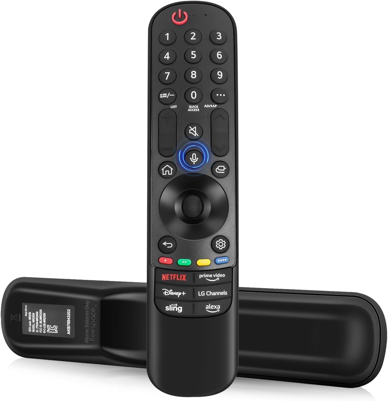 AIDITIYMI Compatible MR23GN Lg Tv Magic Remote Original Model AKB76043105 Suitable for Smart Android 4K FHD UHD OLED QLED 32 43 55 65 75 Inches Television, Black AIDITIYMI Compatible MR23GN Lg Tv Magic Remote Original Model AKB76043105 Suitable for Smart