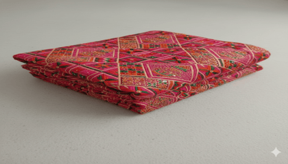 SOOD ARTISANS Soft Chinon Dupatta