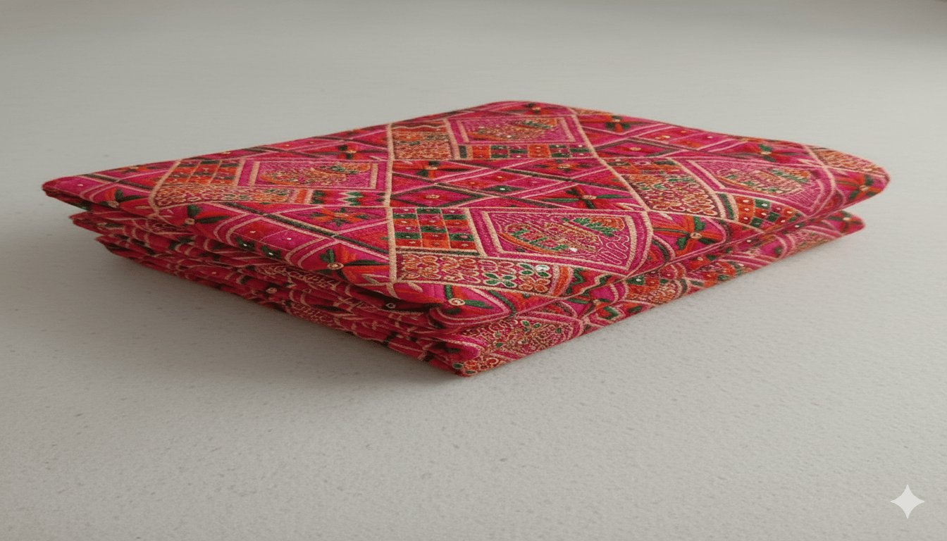 SOOD ARTISANS Soft Chinon Dupatta