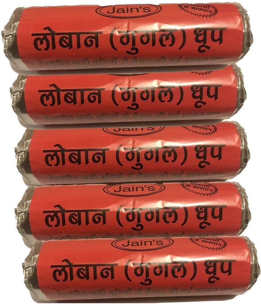 ShivSakti Pooja Thali Set Wet Dhoop Rolls ( Pack of 5 )