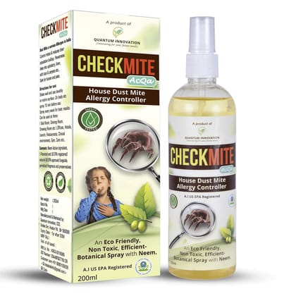 Dust Mite Allergy Control Spray CHECKMITE 200 ML Dust Mite Allergy Control Spray CHECKMITE 200 ML