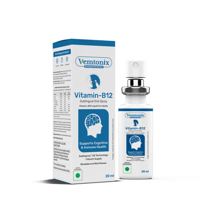 Vemtonix Vitamin B12 Sublingual Oral Spray Vemtonix Vitamin B12 Sublingual Oral Spray