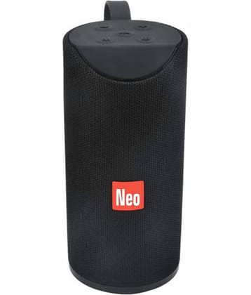 Neo TG113 10 W Bluetooth Speaker Bluetooth V 5.2 with USB Playback Time 4 hrs Black