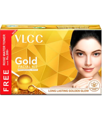 VLCC 3 Times Use Facial Kit For All Skin Type Gold 400 ( Pack of 1 )