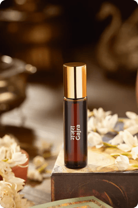 Soma Naturals Gajra Jasmine Attar Oil Based Unisex Body Perfume 10 ml