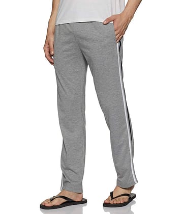 Stylcozy Blue Cotton Blend Men's Trackpants ( Pack of 1 )