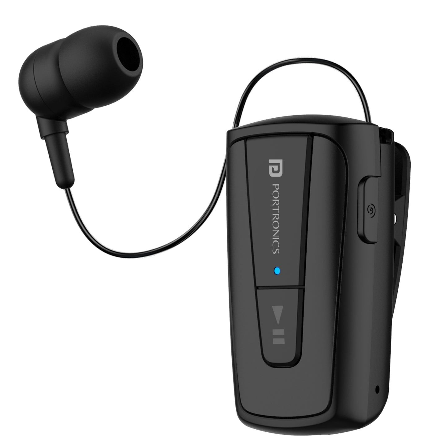 Portronics Harmonics Klip 4 Vibration Prompt, Long Playtime, Bluetooth Music, Built In Mic