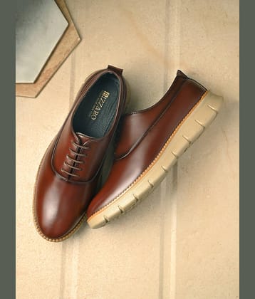 BIZZARO Casual Brogues Shoes Brown Men's Outdoor Shoes