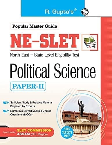 NE-SLET: Political Science (Paper-II) Exam Guide [Paperback] [Jun 04, 2023] RPH Editorial Board