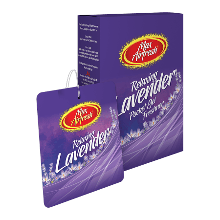 Maxs Relaxing Lavender Pocket Gel Freshner