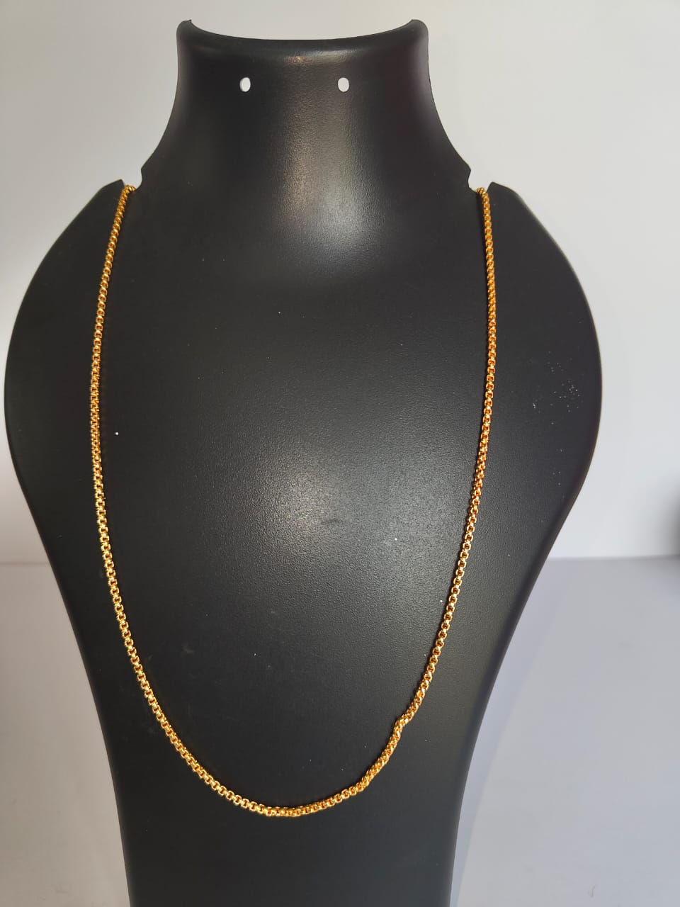 Gold Chain Necklace for Men and Women -  Gold Plated - 2mm Curb Cuban Link Chain - 16 to 30 Inches