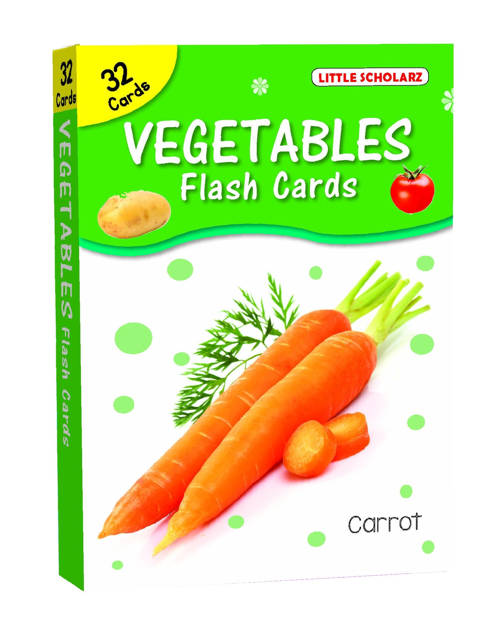 Big Flash Cards Vegetables [Card Book] [Aug 09, 2022] LS Editorial Team