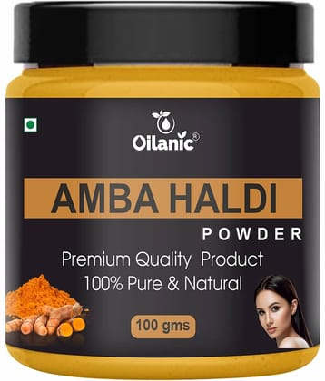 Oilanic Natural Amba Haldi Powder For Haircare Face Mask Masks 100 gm