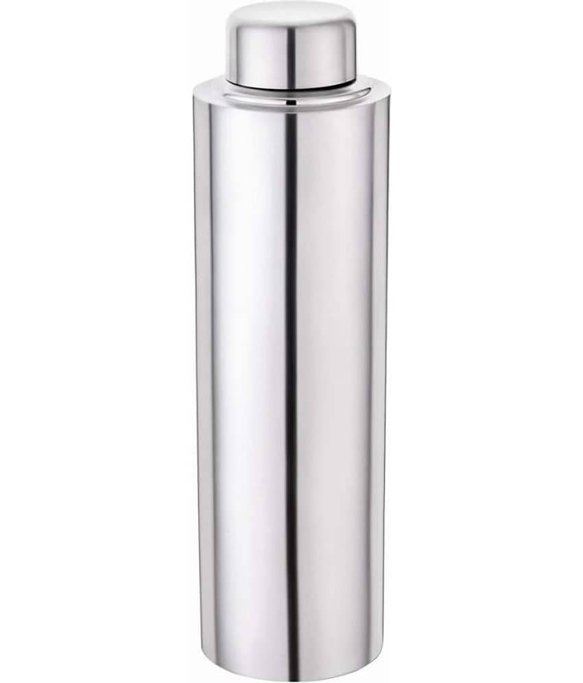 APEIRON Stainless steel Silver 1000 ml Steel Fridge Bottle Set of 1