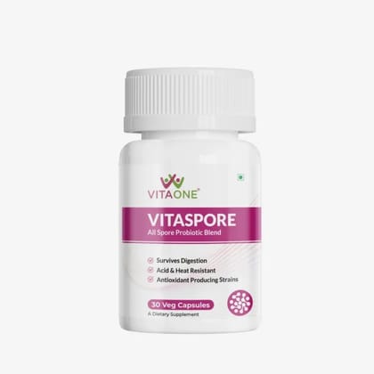 VitaOne Daily Gut Probiotic for Digestion & Immunity