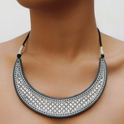 Bidri Necklace (1TJWNCKKA02536) Bidri Necklace (1TJWNCKKA02536)
