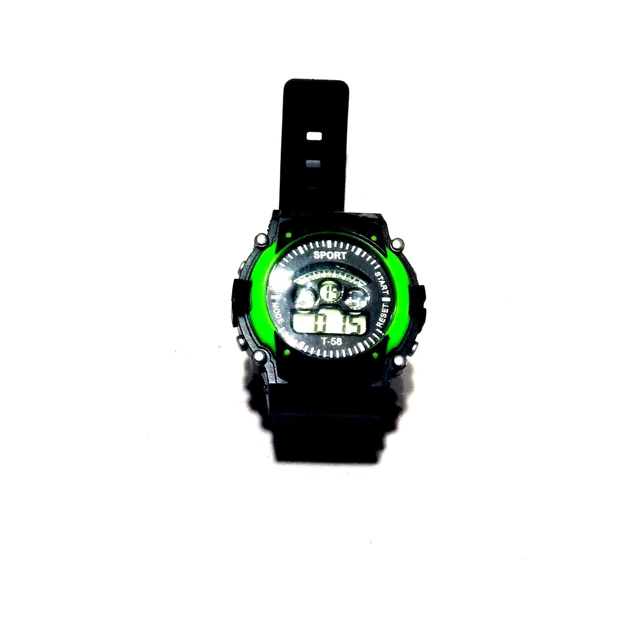 Nawani Kids Sport Watch with Seven Lights in Dial Round Watch ( Colour as per Available ) Display Size - 4 cm.