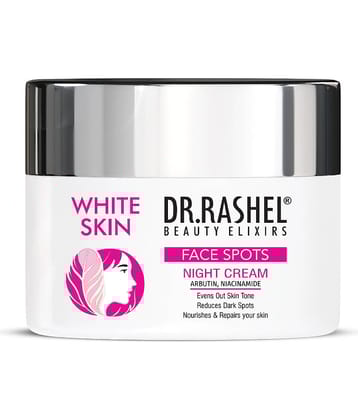 DR.RASHEL WHITE SKIN NIGHT CREAM for fading spots for All Skin Type Aloe Vera ( 50 ml , Pack of 1)