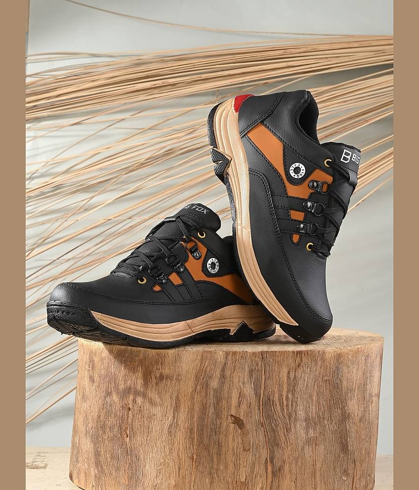 Big Fox - Black Men's Boat Shoes