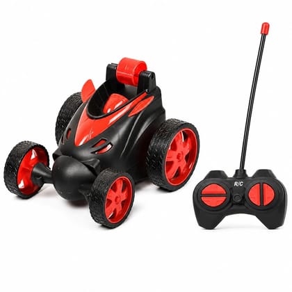 Braintastic Rechargeable Remote Control Stunt Tipper RC Car Acrobatic 360 Degree Spiral Spin Music Toys for Kids 5+Years (Green) (Red Black) Braintastic Rechargeable Remote Control Stunt Tipper RC Car Acrobatic 360 Degree Spiral Spin Music Toys for Kids 5+Years (Green) (Red Black)
