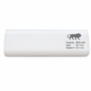 Unv 2600 Mah Power Bank (15 W, Fast Charging) (White, Lithium-Ion)B