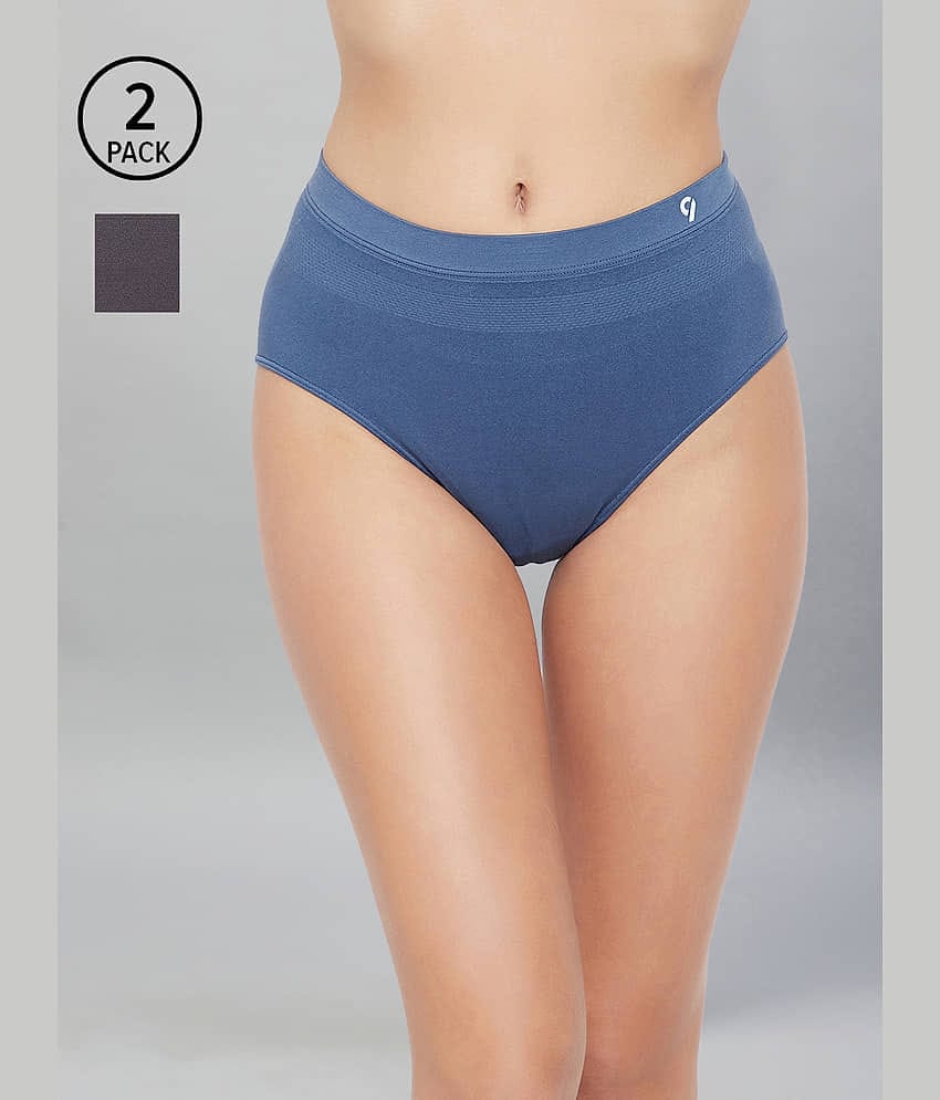 C9 Airwear - Nylon Solid Multi Color Women's Hipster ( Pack of 2 )