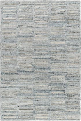 Hand Tufted Calgary Blue Wool Rug