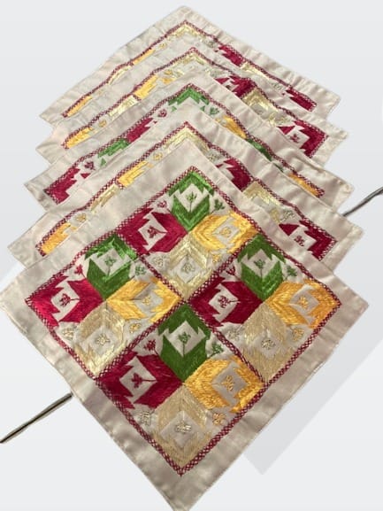 Multi Coloured Cushion Cover