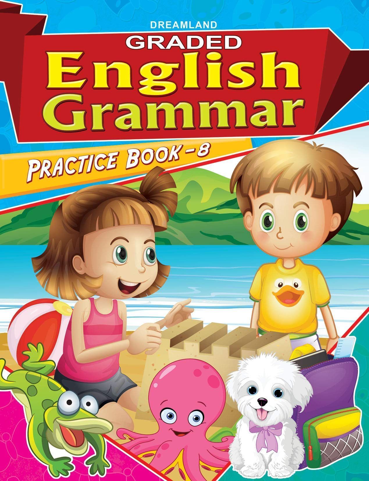 Graded English Grammer Practice Book -8 [Paperback] Dreamland Publications