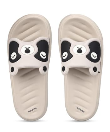 SLIPOVER Slides (Women Bunny) Slippers for Women Stylish|Comfortable|Soft|Lightweight|Anti-Skid|Slides|Lab tested|Casual|EVA Slippers|Chappals|Slides|Sandals, Womens|Girls