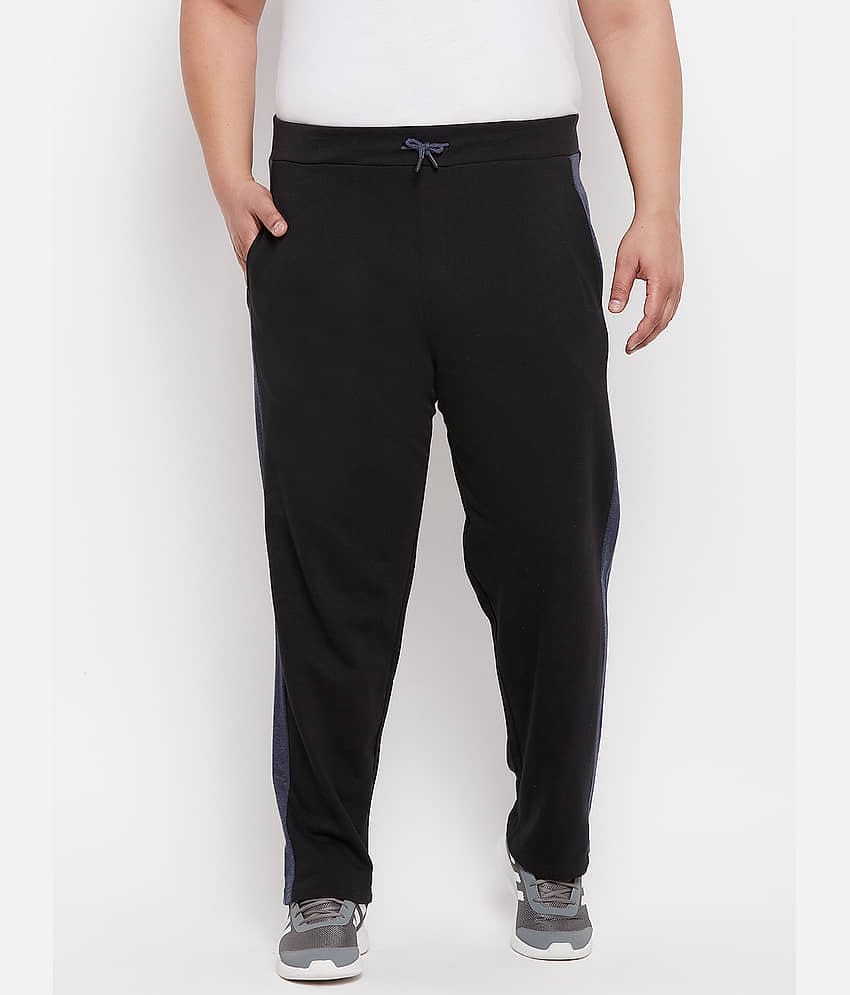 AUSTIVO - Black Cotton Blend Men's Trackpants ( Pack of 1 )