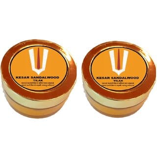 PACK OF 2 PRECIOUS KESAR SANDALWOOD TILAK