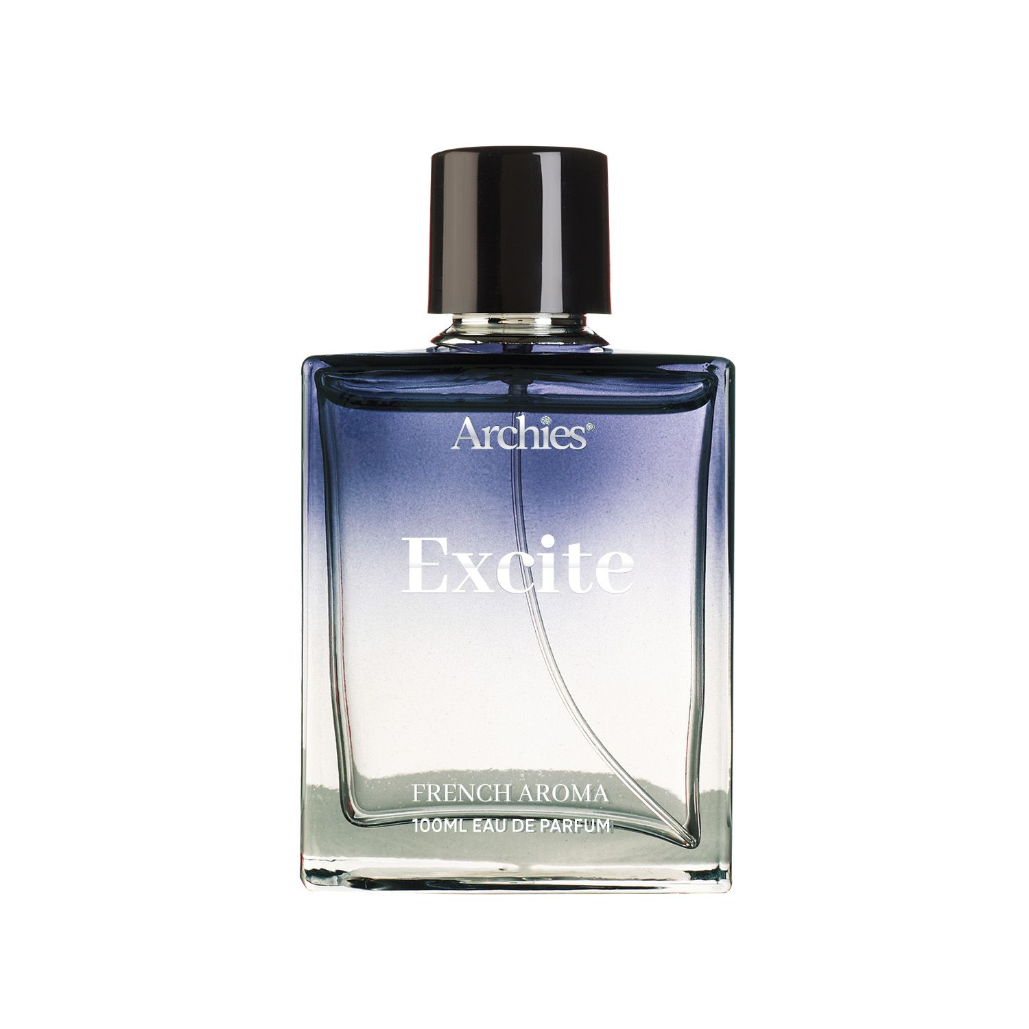 ARCHIES EXCITE Eau De Parfume for Men | 100 ml | French Aroma | Whiskey, Woody, Smokey | Premium & Long Lasting EDP Fragrance Scent (20% high concentration perfume)