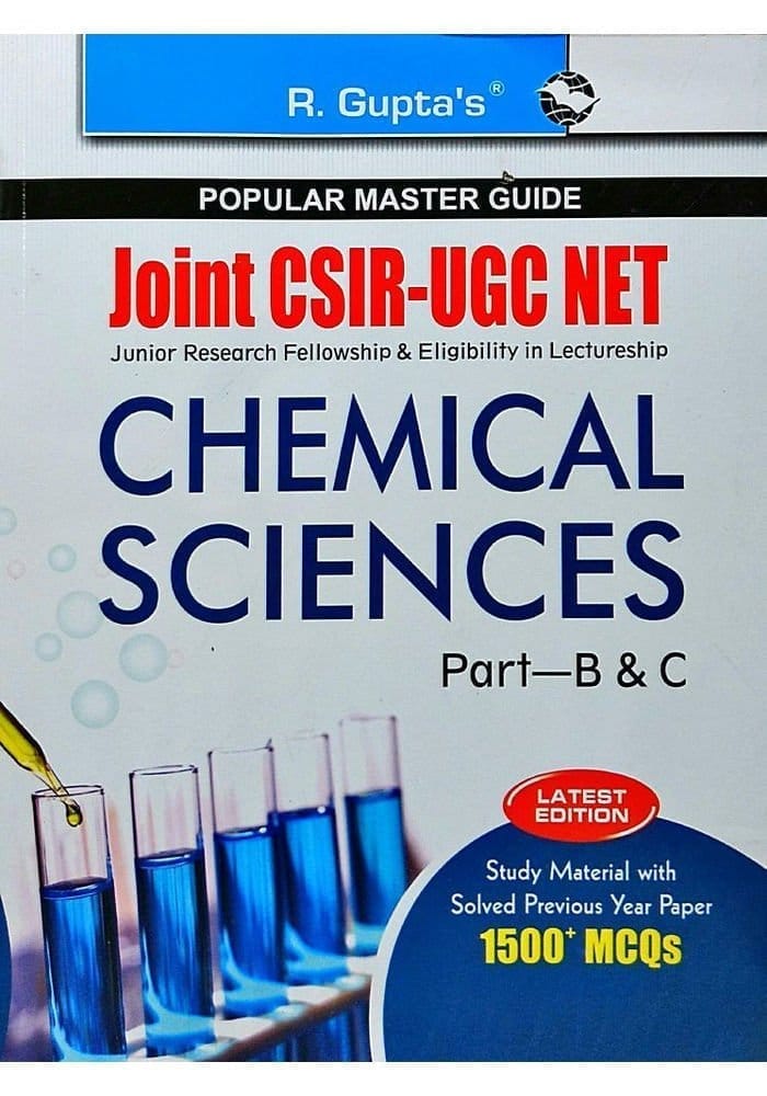 Joint CSIR-UGC NET Chemical Sciences (Part B & C) Exam Guide [Paperback] [Jan 10, 2026] RPH Editorial Board