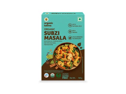 Organic Subzi Masala 100g Organic Subzi Masala 100g