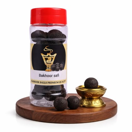 alNaqi Bakhoor Safi Balls 50g – Premium Bakhoor Balls Incense, Long-Lasting Aromatic Incense Balls for Home, Meditation, Pooja & Traditional Fragrance Use alNaqi Bakhoor Safi Balls 50g – Premium Bakhoor Balls Incense, Long-Lasting Aromatic Incense Balls for Home, Meditation, Pooja & Traditional Fragrance Use
