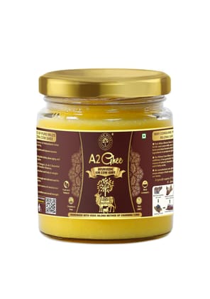 A2 Desi Gir Cow Ghee| Vedic Bilona Method | Curd Churned |Lab Certified |Pure Desi Ghee|Forest fed cows| Natural and NON GMO