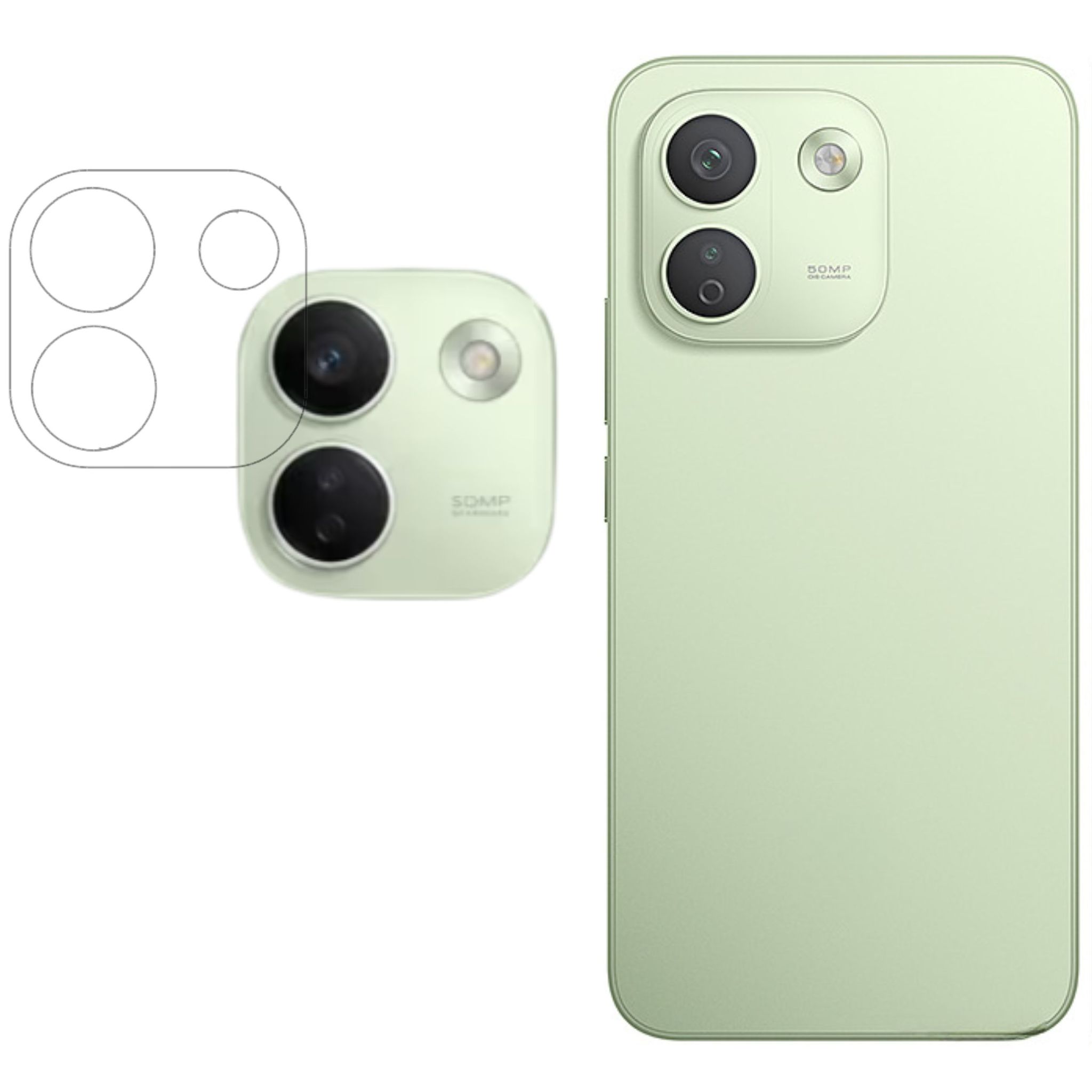 ISAAK Back Camera Lens Protector compatible for Redmi Note 17 Pro Max 5G (Pack of 1)