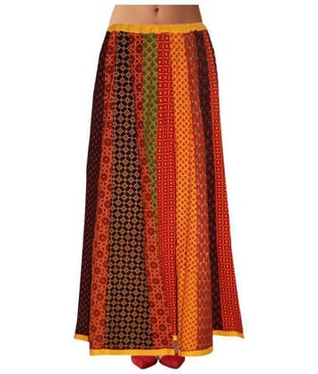 Sttoffa Cotton Straight Skirt - Multi Color