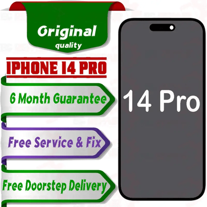 Apple iPhone 14 Pro  (display glass combo folder) Mobile Display LCD Screen With Touch.white