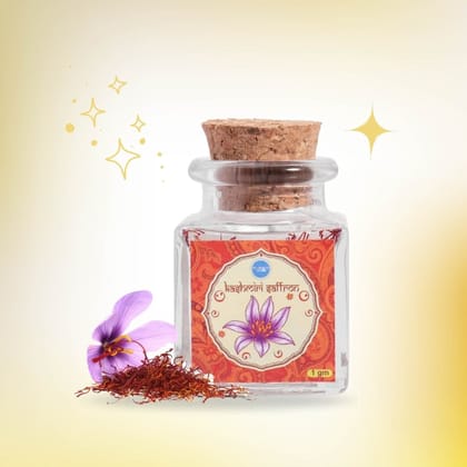 Morning Wale Kashmiri Saffron / Kesar (Pack of 2) | Superfood Spice | Natural Antidepressant & Skin Enhancer
