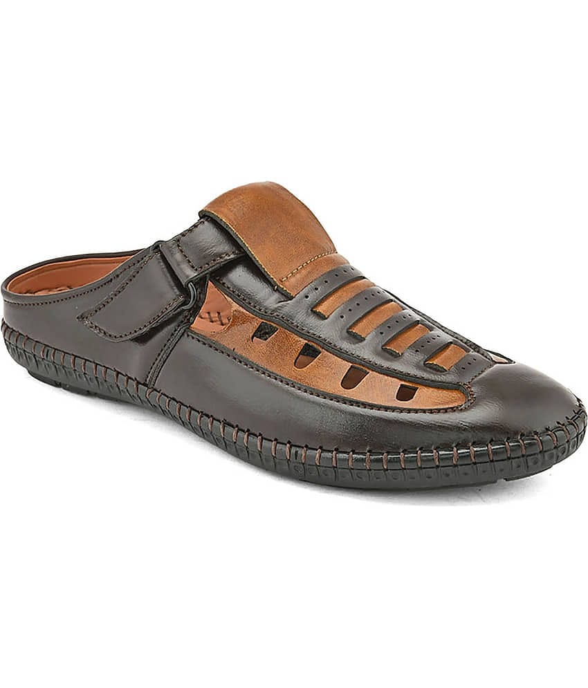 Leeport - Black Men's Sandals