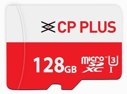 CP PLUS 128GB microSDXC Memory Card Grade UHS-3 Class 10, Up to 70 Mbps Reading & 30 Mbps Writing Speed with High Performance of Data Transfer & Lower Power Consumption for Portable Devices| CP-UM64C