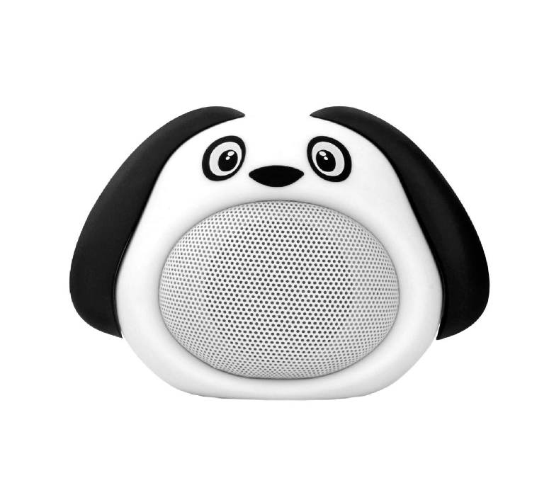 Promate Bluetooth Speaker, Portable Wireless Kids Bluetooth V4.1 Speaker With Hd Sound Quality, Hands-Free Call Function And Cute Dog Design For Bluetooth Enabled Devices (Snoopy White)