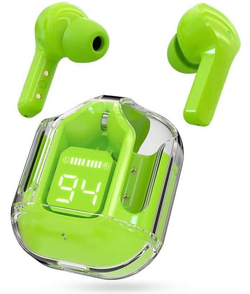 Neo ULTRAPOD EARBUDS Bluetooth True Wireless (TWS) On Ear 4 Hours Playback Active Noise cancellation IPX4(Splash & Sweat Proof) Green