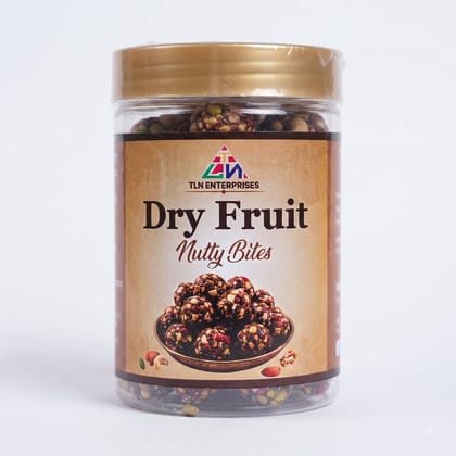 TLN Enterprises Dry Fruit Nutty Bites (250g Jar) | Sweetness of Dates & Goodness of Nuts | Healthy Snacking
