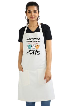Feline Happy Apron (2 Colours)