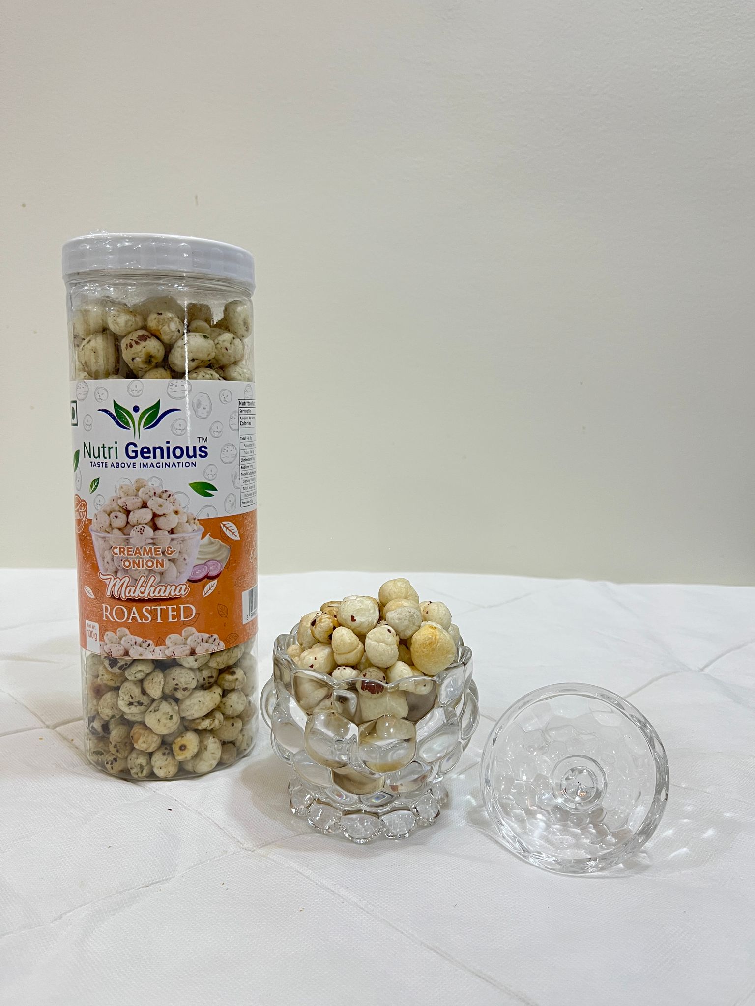 Rosted Makhana Creamy onion