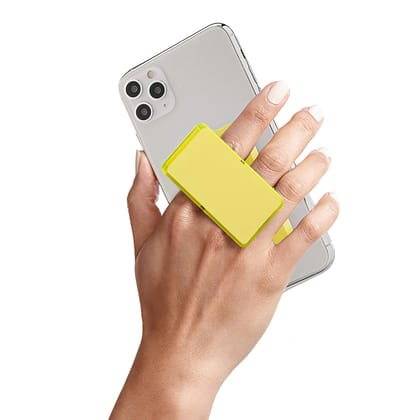 Triot HANDL NEW YORK Neon Yellow Mobile Stick Holder Grip